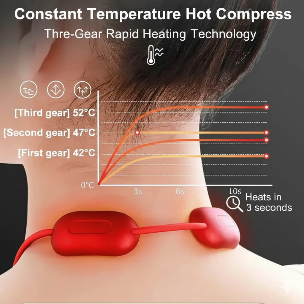 Mini Portable Neck Massager